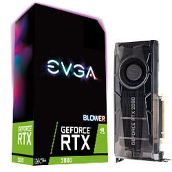 EVGA GeForce RTX 2080 GAMING, 08G-P4-2080-KR, 8GB GDDR6, RGB LED Logo, Metal Backplate (08G-P4-2080-KR)