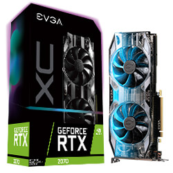 EVGA GeForce RTX 2070 XC GAMING, 08G-P4-2172-KR, 8GB GDDR6, Dual HDB Fans, RGB LED, Metal Backplate