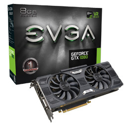 EVGA GeForce GTX 1080 GAMING, 08G-P4-5184-KR, 8GB GDDR5X, ACX 3.0 (08G-P4-5184-KR)