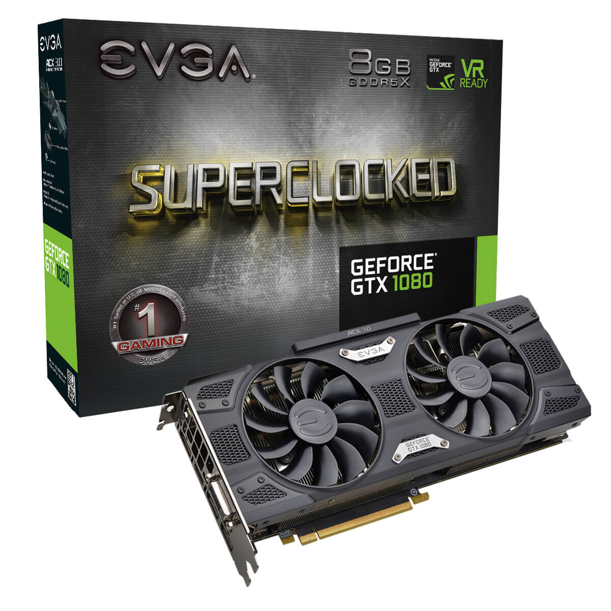EVGA GeForce GTX1080 SC Gaming ACX3
