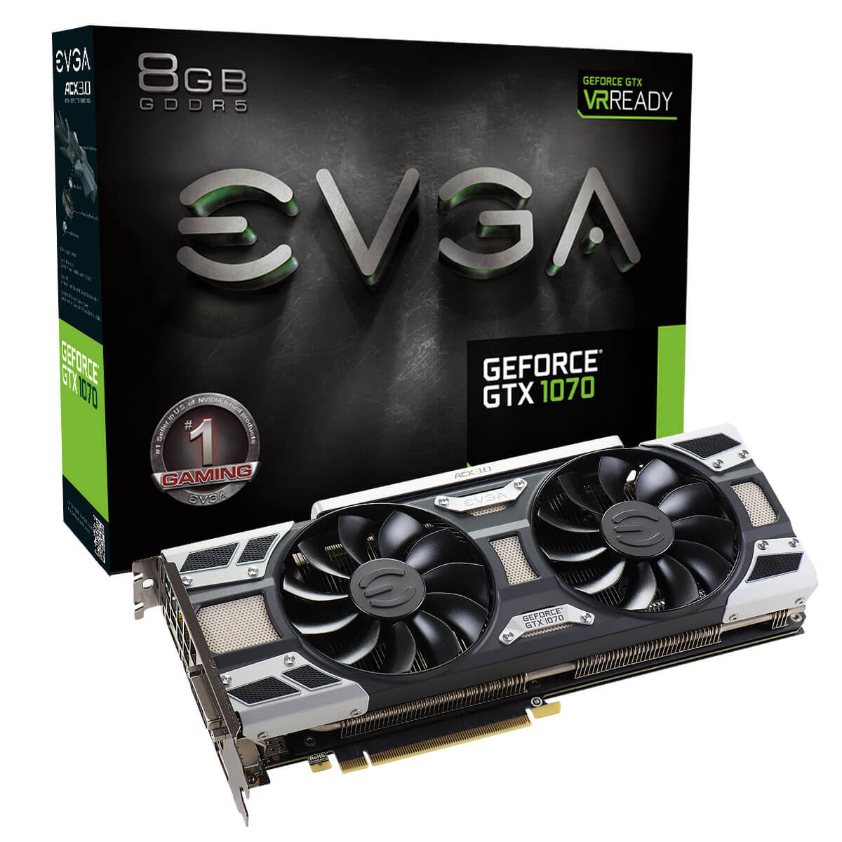 EVGA - Products - EVGA GeForce GTX 1070 GAMING, 08G-P4-6171-KR, 8GB ...