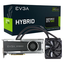 EVGA GeForce GTX 1080 GAMING, 08G-P4-6188-KR, 8GB GDDR5X, HYBRID & LED