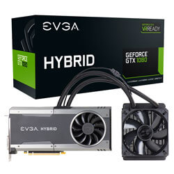 EVGA GeForce GTX 1080 FTW GAMING, 08G-P4-6288-KR, 8GB GDDR5X, HYBRID & RGB LED