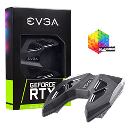 EVGA GeForce RTX NVLink SLI Bridge, 3-Slot Spacing, RGB LED, 100-2W-0029-LR
