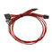 B3/B5/G2/G3/G5/GP/GM/PQ/P2/T2 Red Power Supply Cable Set (Individually Sleeved) (100-CR-1300-B9) - Image 6