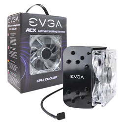 EVGA ACX 120mm Long Life Bearing Active Cooling Extreme CPU Cooler 100-FS-C201-KR