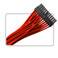 550-650 G2/G3/G5/GP/GM/P2/PQ/T2/GP/GA Red Power Supply Cable Set (Individually Sleeved) (100-G2-06RR-B9) - Image 8