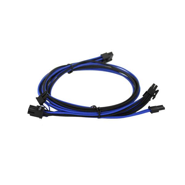 EVGA 100-G2-08KU-B9 450-850 B3/B5/G2/G3/G5/GP/GM/P2/PQ/T2 Blue/Black Power Supply Cable Set (Individually Sleeved)