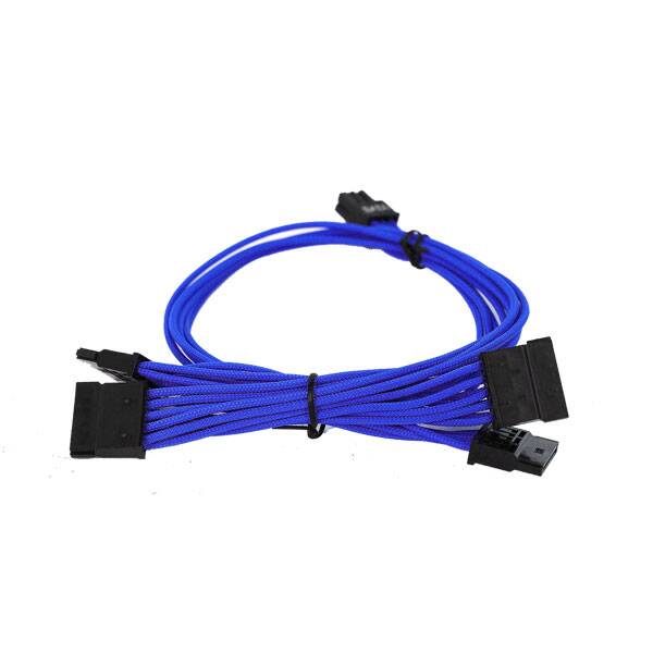 EVGA 100-G2-13LL-B9 450-1300 B3/B5/G2/G3/G5/GP/GM/P2/PQ/T2 Light Blue Power Supply Cable Set (Individually Sleeved)