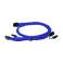 450-1300 B3/B5/G2/G3/G5/GP/GM/P2/PQ/T2 Light Blue Power Supply Cable Set (Individually Sleeved) (100-G2-13LL-B9) - Image 6