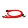 1000-1300 G2/G3/P2/T2 Red Power Supply Cable Set (Individually Sleeved) (100-G2-13RR-B9) - Image 6