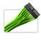 1600 G2/P2/T2 Green Power Supply Cable Set (Individually Sleeved) (100-G2-16GG-B9) - Image 8