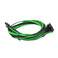 1600 G2/P2/T2 Green/Black Power Supply Cable Set (Individually Sleeved) (100-G2-16KG-B9) - Image 7