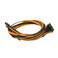 1600 G2/P2/T2 Orange/Black Power Supply Cable Set (Individually Sleeved) (100-G2-16KO-B9) - Image 7