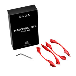Red Trim Kit for EVGA 20-Series Dual Fan Cards (100-TK-K2R0-LR)