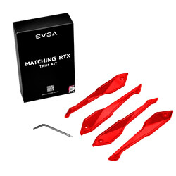 Red Trim Kit for EVGA 20-Series FTW3 Cards (100-TK-K3R0-LR)