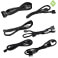 B3/B5/G2/G3/G5/G6/G7/GA/GM/GP/P2/P3/P5/P6/PP/T2 Black Power Supply Cable Set (Sleeved) (101-CK-0850-B9) - Image 1