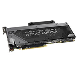EVGA GeForce RTX 2080 Ti XC HYDRO COPPER GAMING, 11G-P4-2389-RX, 11GB GDDR6, RGB LED, Metal Backplate (11G-P4-2389-RX)