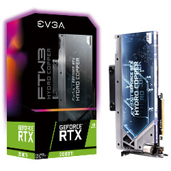 EVGA GeForce RTX 2080 Ti FTW3 ULTRA HYDRO COPPER GAMING, 11G-P4-2489-KR, 11GB GDDR6, RGB LED, iCX2 Technology, Metal Backplate