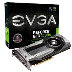 EVGA GeForce GTX 1080 Ti FOUNDERS EDITION, 11G-P4-6390, 11GB GDDR5X