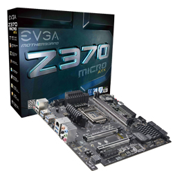 EVGA Z370 Micro ATX, 121-KS-E375-KR, LGA 1151, Intel Z370, SATA 6Gb/s, USB 3.0, mATX, Intel Motherboard (121-KS-E375-KR)