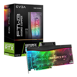 EVGA GeForce RTX 3080 12GB FTW3 ULTRA HYDRO COPPER GAMING, 12G-P5-4879-KL, 12GB GDDR6X, ARGB LED, Metal Backplate, LHR