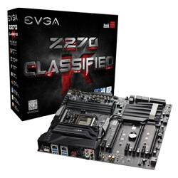 EVGA Z270 Classified K, 134-KS-E279-KR, LGA 1151, Intel Z270, HDMI, SATA 6Gb/s, USB 3.1, USB 3.0, EATX, Intel Motherboard (134-KS-E279-KR)