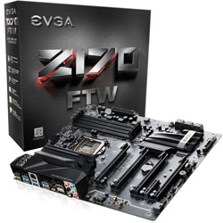 EVGA Z170 FTW, 140-SS-E177-KR, LGA-1151 with DDR4, HDMI, DP, SATA 6Gb/s, Intel Motherboard (140-SS-E177-KR)