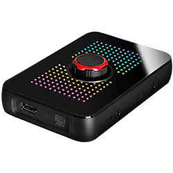 EVGA XR1 Capture Card, Certified for OBS, USB 3.0, 4K Pass Through, ARGB, Audio Mixer, 1 Year Warranty