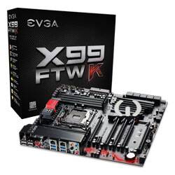 EVGA X99 FTW K, 151-BE-E097-K5, LGA 2011v3, Intel X99, SATA 6Gb/s, USB 3.1, USB 3.0, EATX, Intel Motherboard