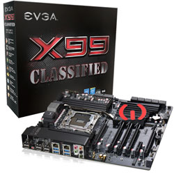 EVGA X99 Classified, 151-HE-E999-KR, LGA 2011v3, Intel X99, SATA 6Gb/s, USB 3.1, USB 3.0, EATX, Intel Motherboard (151-HE-E999-KR)