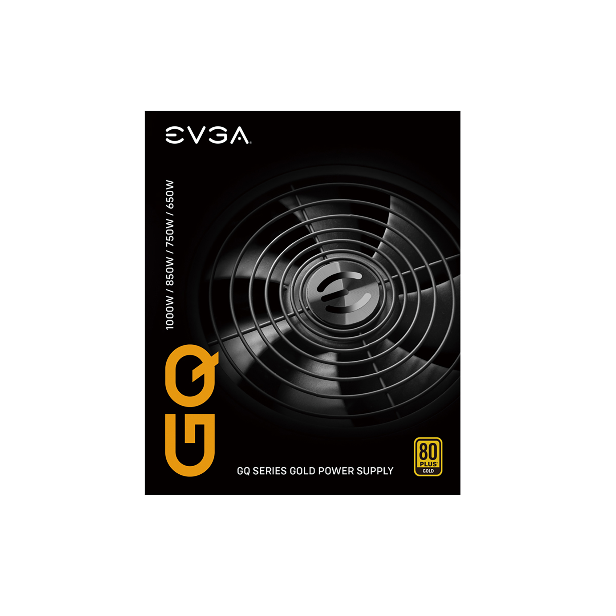 【電源PSU 1000W】EVGA 1000 GQ, 80+ GOLD