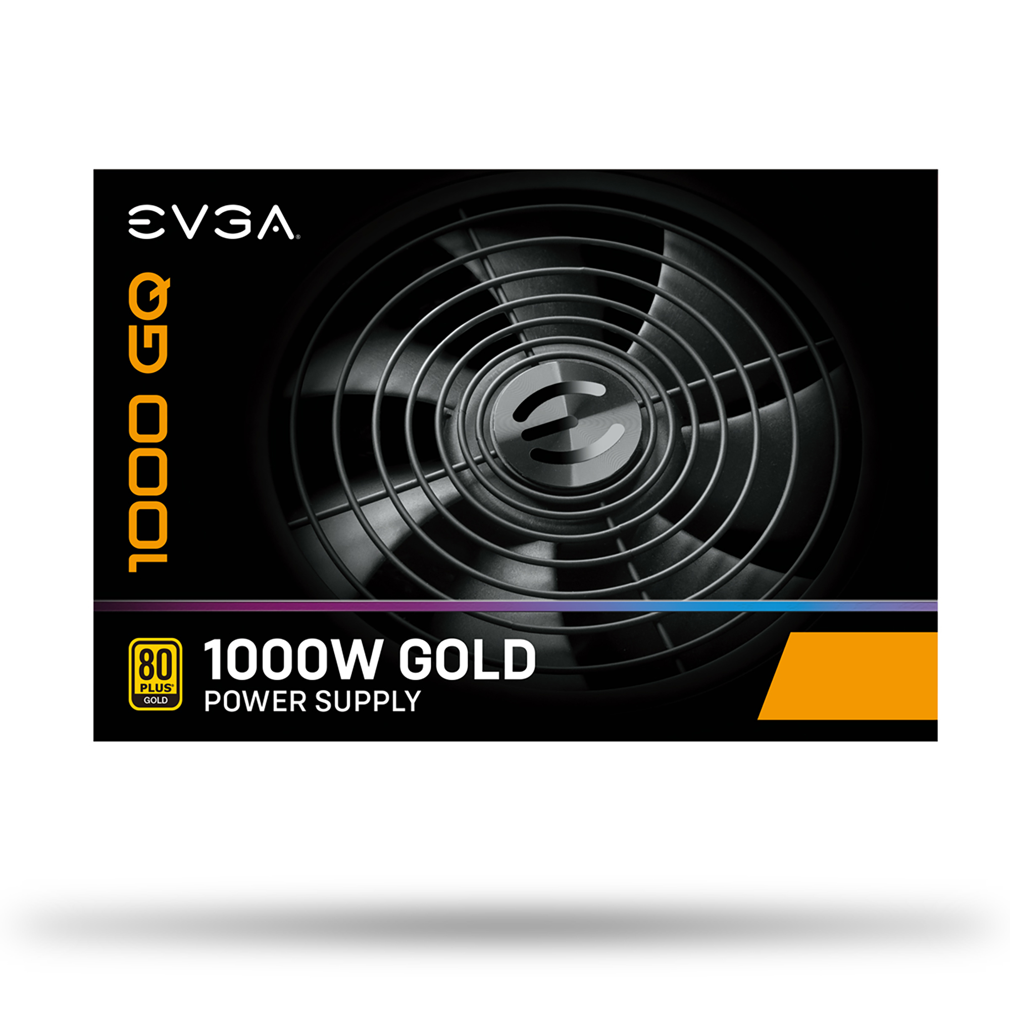 【電源PSU 1000W】EVGA 1000 GQ, 80+ GOLD