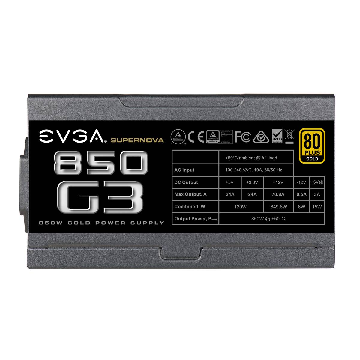 EVGA電源220-GA-0850-X1 SUPERNOVA 850 GA 850W 80+ 220-GA-0850-X1 
