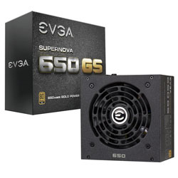 EVGA SuperNOVA 650 GS, 80+ GOLD 650W, Fully Modular, EVGA ECO Mode, 5 Year Warranty, Includes FREE Power On Self Tester Power Supply 220-GS-0650-V1
