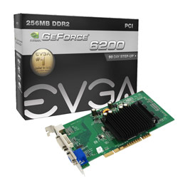 e-GeForce 6200 PCI (256-P1-N400-RX)