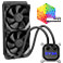EVGA CLC 240mm All-In-One RGB LED CPU Liquid Cooler, 2x FX12 120mm PWM Fans, Intel, AMD, 5 YR Warranty, 400-HY-CL24-V1 (400-HY-CL24-V1) - Image 4