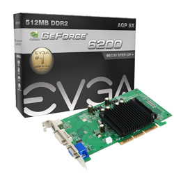 e-GeForce 6200 AGP (512-A8-N403-LR)