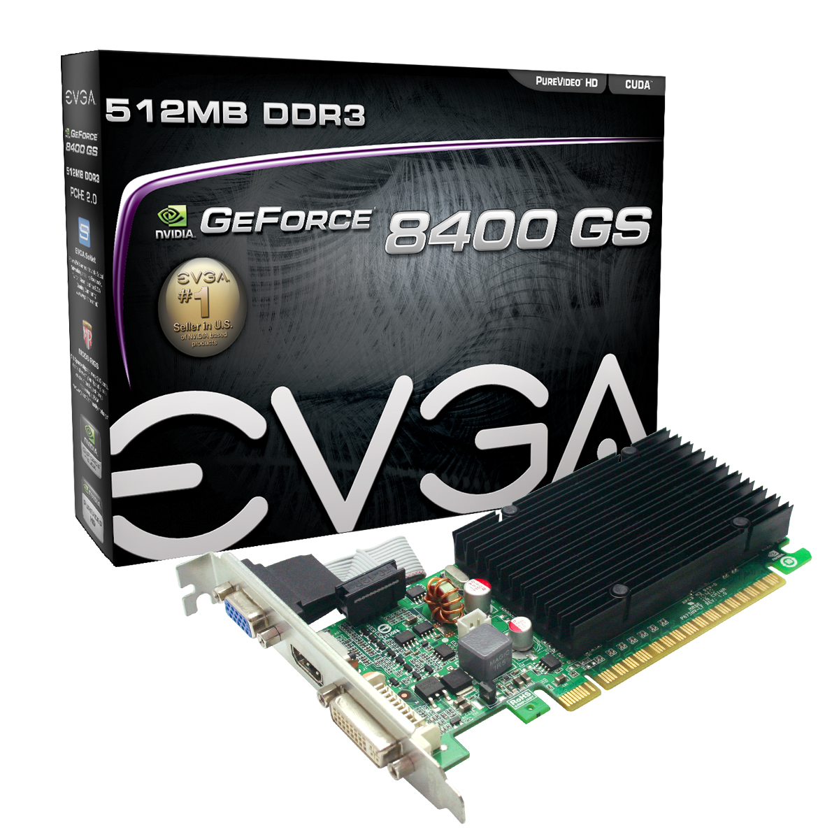 Evga Jp 製品 E Geforce 8400 Gs 512 P3 1301 K2