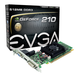 EVGA GeForce 210 DDR3 (512-P3-1310-LR)