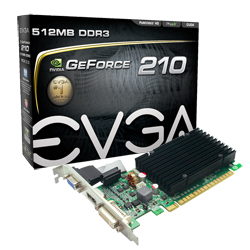 EVGA GeForce 210 DDR3 (512-P3-1311-KR)