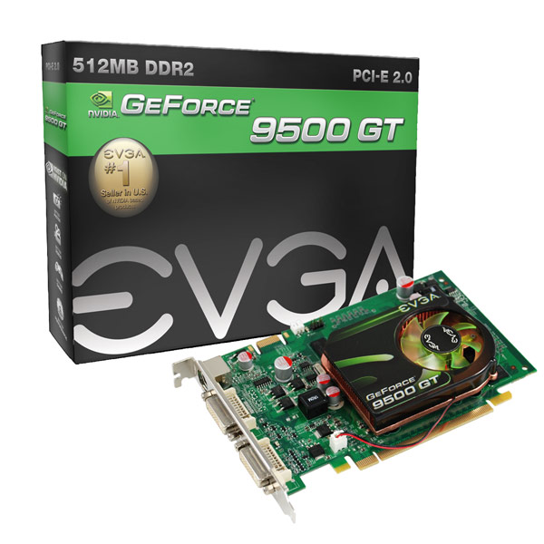 Evga Asia Products Evga Geforce 9500 Gt 512 P3 N954 Tr