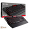 EVGA Z10 Gaming Keyboard, Red Backlit LED, Mechanical Brown Switches, Onboard LCD Display, Macro Gaming Keys, FR Layout (802-ZT-N102-KR) - Image 1