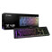 EVGA Z12 RGB Gaming Keyboard, RGB Backlit LED, 5 Programmable Macro Keys, Dedicated Media Keys, Water Resistant, 834-W0-12US-KR (834-W0-12US-KR) - Image 1