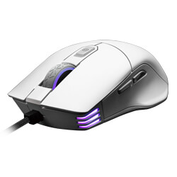 EVGA X12 Gaming Mouse, 8k, Wired, White, Customizable, Dual Sensor, 16,000 DPI, 5 Profiles, 8 Buttons, Ambidextrous Light Weight, RGB, 905-W1-12WH-RX