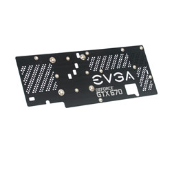 EVGA GTX 670 FTW Backplate