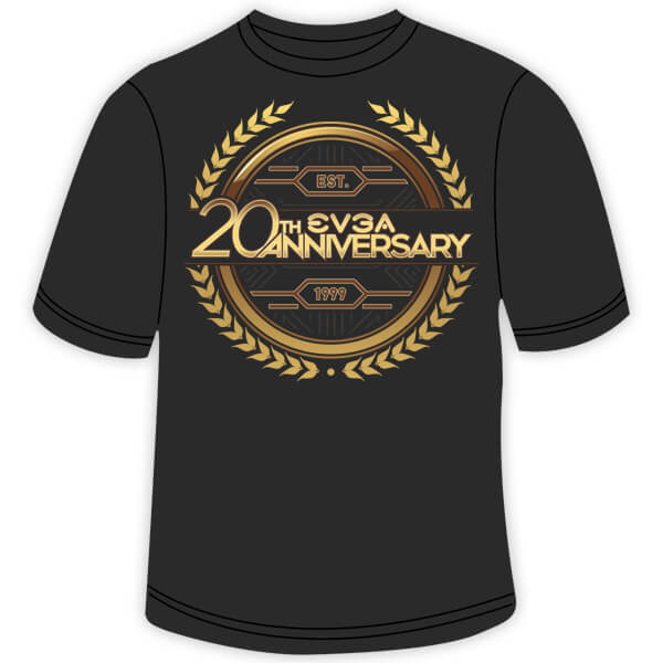 EVGA Z305-00-000245  20th Anniversary T-Shirt (3XL)