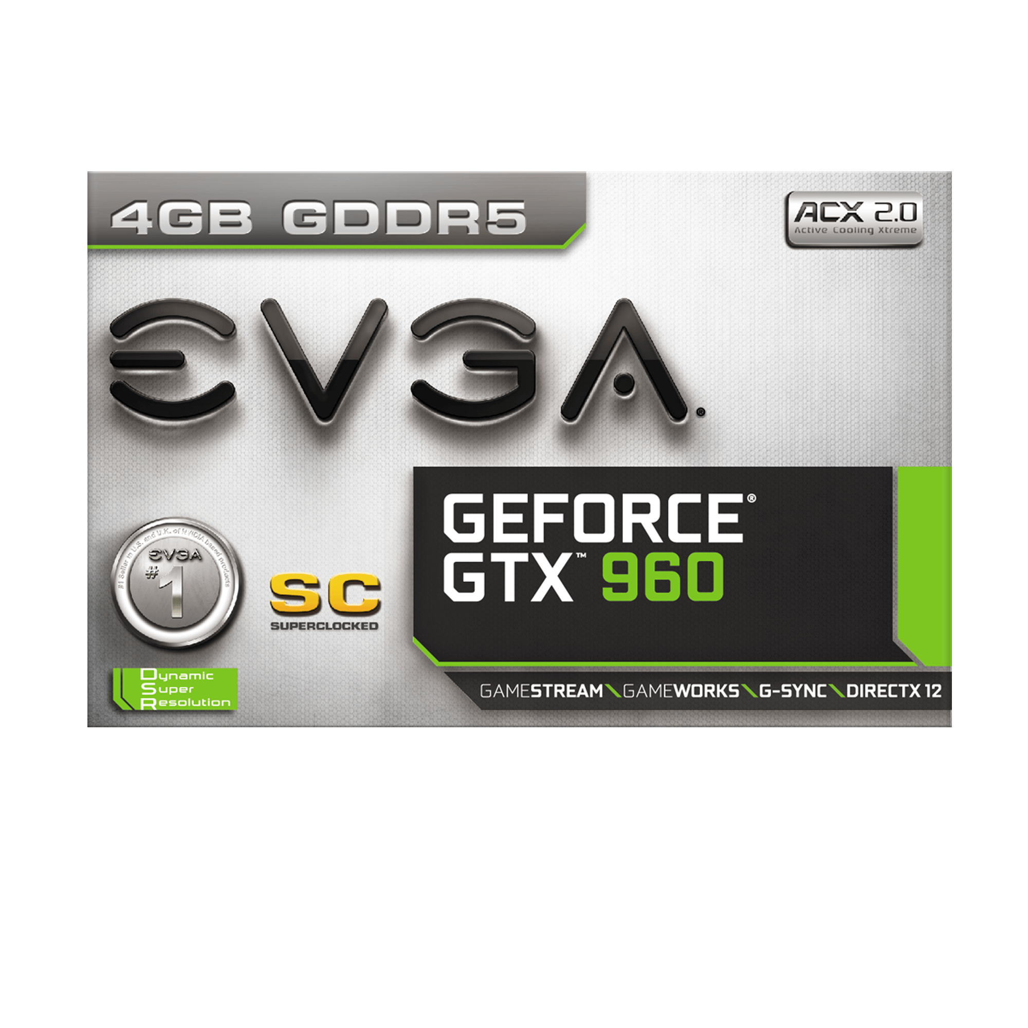 EVGA - Asia - Products - EVGA GeForce GTX 960 4GB SC GAMING - 04G 