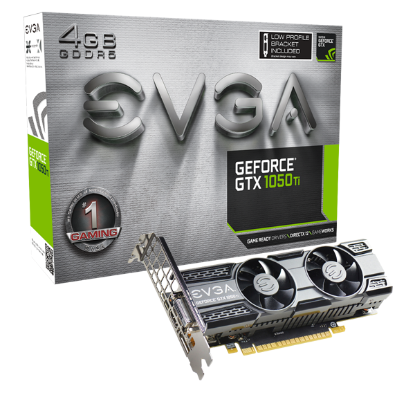 EVGA GeForce GTX 1050 Ti GAMING, 04G-P4 