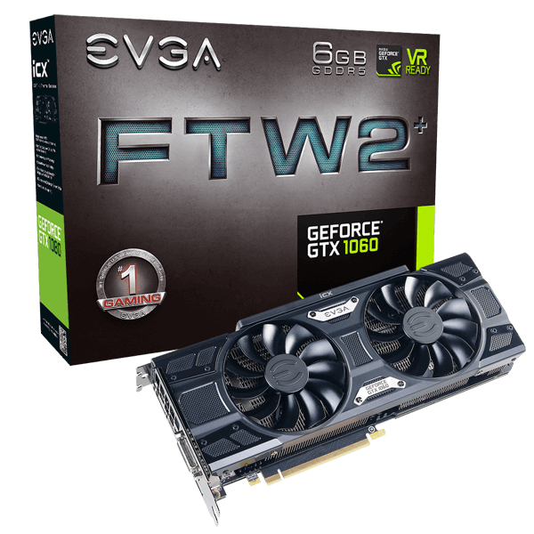 EVGA - Asia - Products - EVGA GeForce GTX 1060 FTW2 GAMING, 06G-P4 